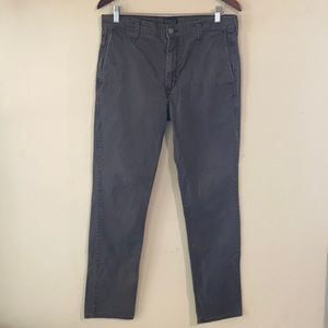 Levi Strauss grey pants.